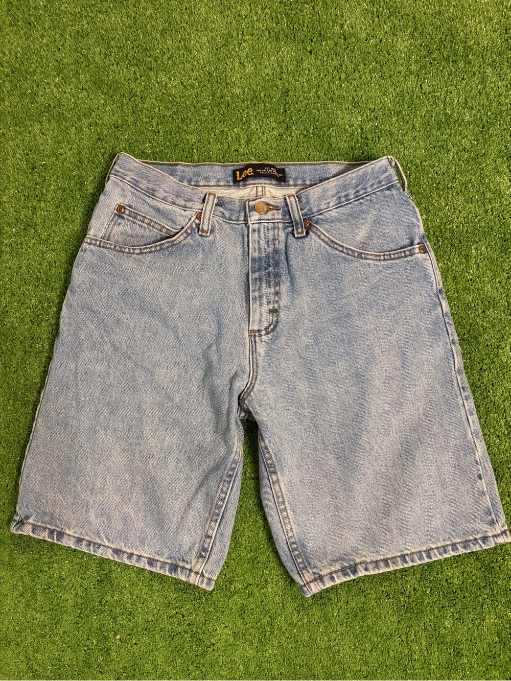 Lee Light Wash Jeans Shorts